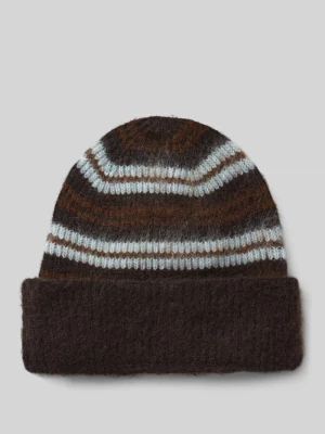 Czapka z domieszką wełny model 'Agingham' Opus Jasnoniebieski