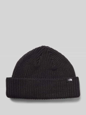 Czapka z dzianiny z szerokim brzegiem i detalem z logo The North Face