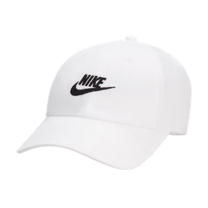Czapka z efektem sprania Futura Nike Club - Biel