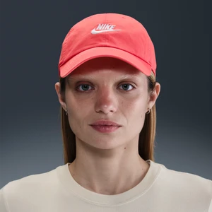 Czapka z efektem sprania Futura Nike Club - Pomarańczowy