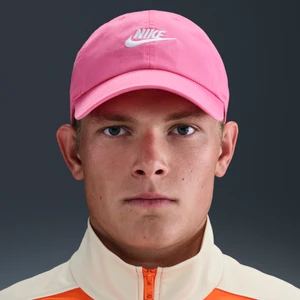 Czapka z efektem sprania Futura Nike Club - Różowy