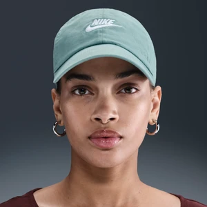 Czapka z efektem sprania Futura Nike Club - Zieleń