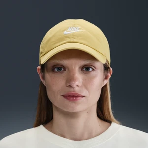 Czapka z efektem sprania Futura Nike Club - Żółty