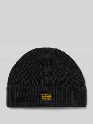 Czapka z mieszanka wiskozy i bawełny model 'Originals Fisherman' G-Star Raw Czarny