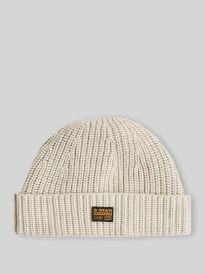 Czapka z mieszanka wiskozy i bawełny model 'Originals Fisherman' G-Star Raw Złamany biały