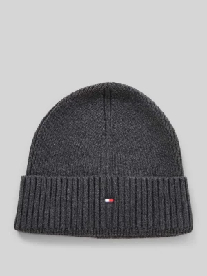 Czapka z mieszanki bawełny i kaszmiru Tommy Hilfiger