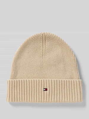 Czapka z mieszanki bawełny i kaszmiru Tommy Hilfiger