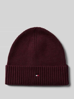 Zdjęcie produktu Czapka z mieszanki bawełny i kaszmiru Tommy Hilfiger