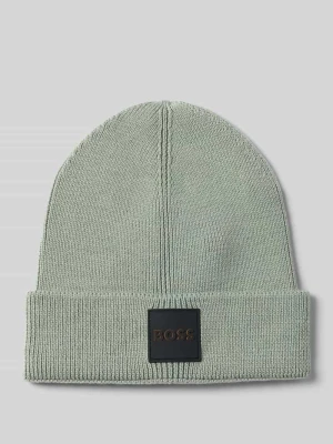 Czapka z mieszanki wełny model ‘FOXXY’ Boss