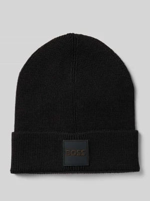 Czapka z mieszanki wełny model ‘FOXXY’ Boss