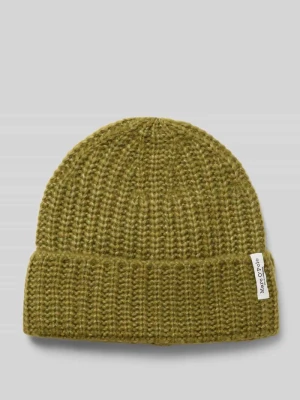 Czapka z mieszanki wełny z brzegiem Marc O'Polo