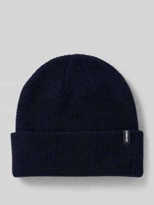 Czapka z mieszanki wiskozy z fakturowanym wzorem MCNEAL