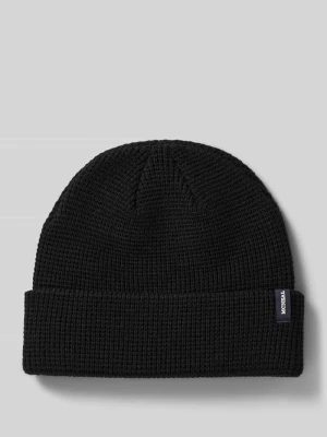 Czapka z mieszanki wiskozy z fakturowanym wzorem MCNEAL