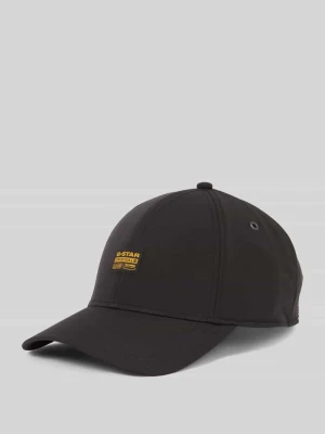 Czapka z naszywką z etykietą G-Star Raw Czarny