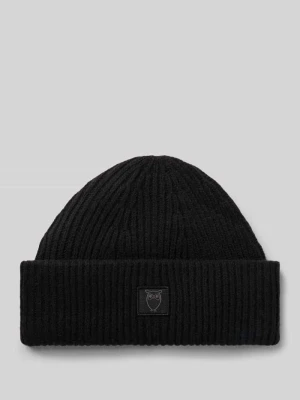 Czapka z naturalnej wełny jagnięcej model ‘Low’ Knowledge Cotton Apparel