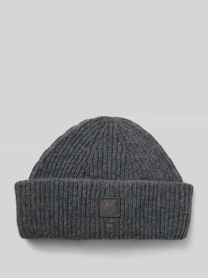 Czapka z naturalnej wełny jagnięcej model ‘Low’ Knowledge Cotton Apparel