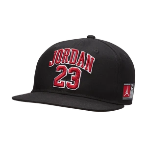 Czapka z płaskim daszkiem dla dużych dzieci Jordan - Czerń