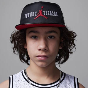 Czapka z płaskim daszkiem dla dużych dzieci Retro 11 Jordan - Czerń