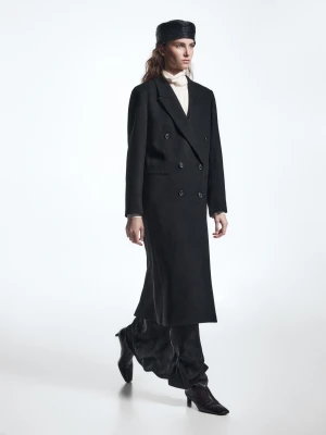 Czapka Z Plecionej Skóry Nappa - Czarny - - Massimo Dutti - Kobieta