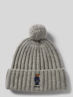 Zdjęcie produktu Czapka z pomponem i detalem z logo Polo Ralph Lauren