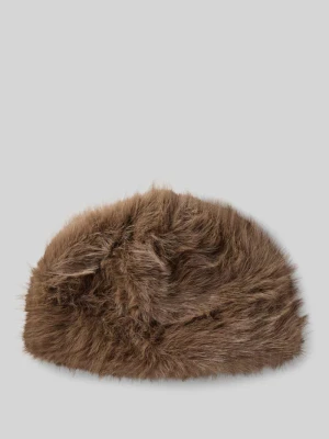 Czapka z puszystą powierzchnią Opus Camel