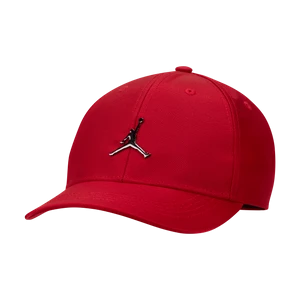 Czapka z wygiętym daszkiem i metalowym logo Jumpman Jordan - Czerwony