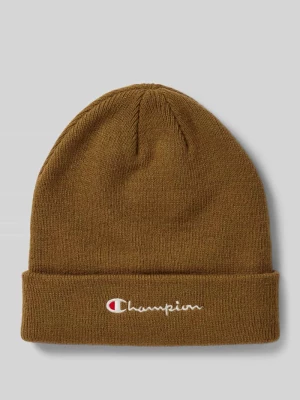 Czapka beanie z wyhaftowanym logo Champion