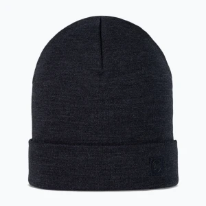 Czapka zimowa BUFF Heavyweight Merino Wool solid indigo Czarny