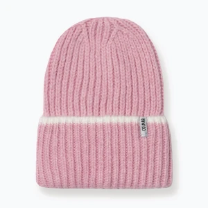 Czapka zimowa damska Colmar Macumba millenial pink / white