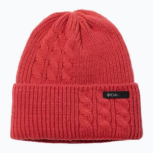 Czapka zimowa damska Columbia Agate Pass Cable Knit daredevil