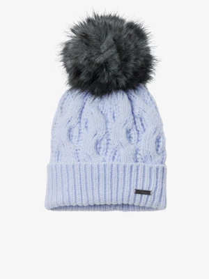 Czapka zimowa damska Columbia Boundless Days Cable Knit Pom Beanie - snowdrift