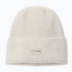 Czapka zimowa damska Columbia CSC Luxe Cuffed Beanie dark stone Beżowy