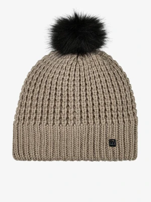 Czapka zimowa damska Helly Hansen Snowfall Beanie - mellow grey/cream