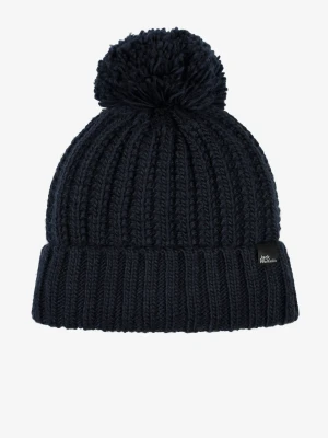 Czapka zimowa damska Jack Wolfskin Highloft Knit Beanie - night blue