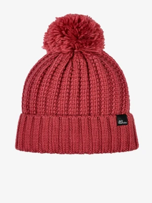 Czapka zimowa damska Jack Wolfskin Highloft Knit Beanie - red coral