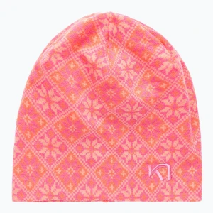 Czapka zimowa damska KARI TRAA Rose Beanie bubblegum Różowy