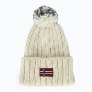 Czapka zimowa damska Napapijri Semiury 3 beige dimity