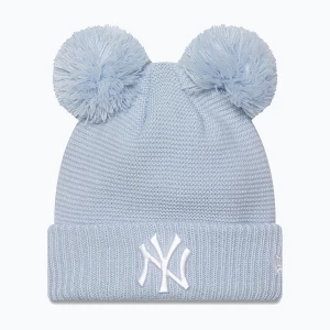 Czapka zimowa damska New Era Wmns Double Pom Nyy pastel blue