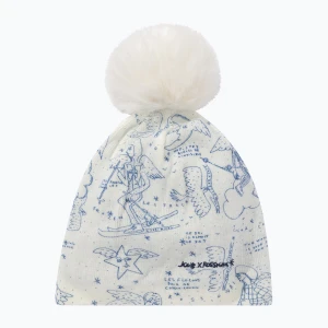 Czapka zimowa damska Rossignol JCC Missy snow angel artic print Niebieski