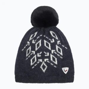 Czapka zimowa damska Rossignol Mia dark navy Granatowy