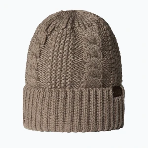 Czapka zimowa damska The North Face Oh Mega mocha brown