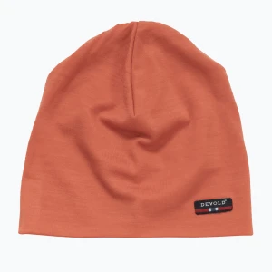 Czapka zimowa Devold Breeze Merino 150 coral Pomarańczowy