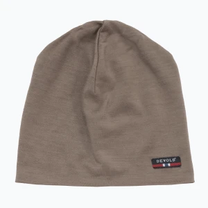 Czapka zimowa Devold Breeze Merino 150 falcon Brązowy