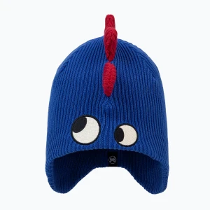 Czapka zimowa dziecięca BUFF Knitted Fun dragon cobalt