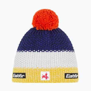 Czapka zimowa dziecięca Eisbar Stan Pompon SA sun/clear light/white/ultraviolet/dark cobalt