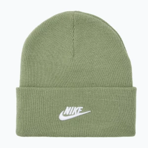 Czapka zimowa dziecięca Nike Peak oil green/white