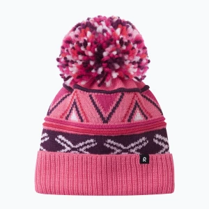 Czapka zimowa dziecięca Reima Kirjoen soft coral
