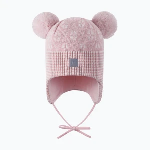 Czapka zimowa dziecięca Reima Kuuru pale rose