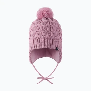 Czapka zimowa dziecięca Reima Paljakka grey pink