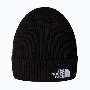 Czapka zimowa dziecięca The North Face Logo Box Cuffed black